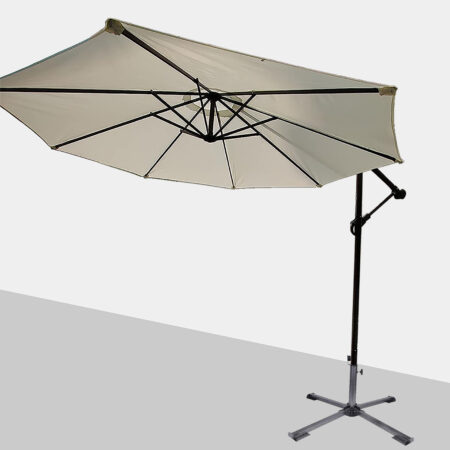 Premium 9ft Outdoor Side Pole Podium Umbrella, Patio Umbrella, with Stand - Durable, Stylish, UV-Resistant | Big Size Podium, Patio Umbrella for Sun Protection.